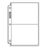 Ultra Pro 2 Pocket Page - (priced per 10)