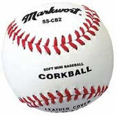 Soft Safe Corkball Style Mini-Baseballs