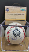 Alex Rodriguez Signed 3,000th Hit Logo Baseball w/COA