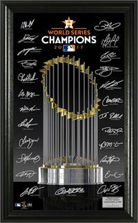 Houston Astros 2021 American League Champions Signature Trophy