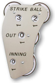 Stainless Steel 4-Dial Umpire Indicator 