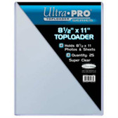 Ultra Pro #81433 8.5" x 11" Toploader (25 count)