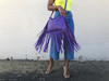 Large Fringe Crossbody Leather Bag - MORE COLORS