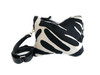 Large Convertible Crossbody Bag - Zebra