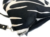 Large Convertible Crossbody Bag - Zebra