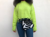 Large Convertible Crossbody Bag - Zebra
