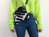 Large Convertible Crossbody Bag - Zebra