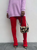 Kai Crossbody - Large Leopard Calf Hair