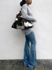 Delta Shoulder Bag - Tri-Color Cow Print