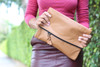 Color Me Foldover Leather Clutch - MORE COLORS