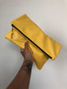 Color Me Foldover Leather Clutch - MORE COLORS