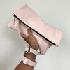 Color Me Foldover Leather Clutch - MORE COLORS