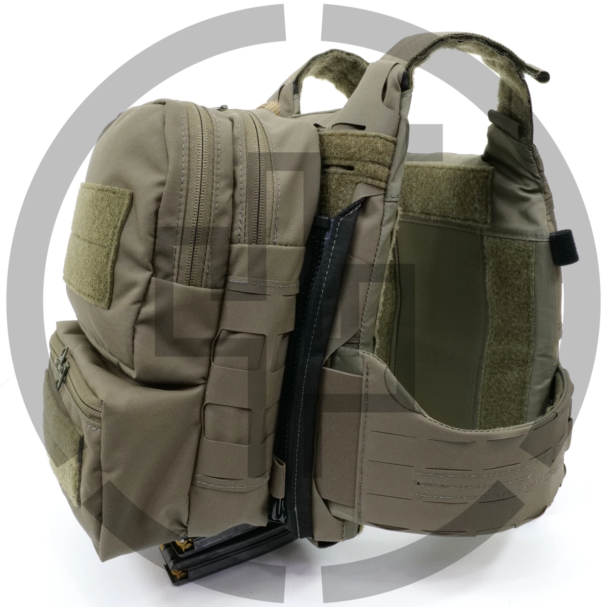 Hydration + Load Capacity Zip-On Back Panel 74 for WTF Plate Carrier 24 ...