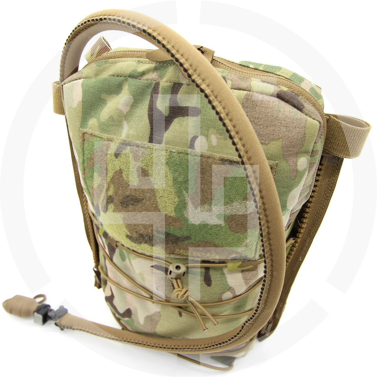 Tactical Plate Carrier Double Zipper Cover Insert Pouch For Crye...