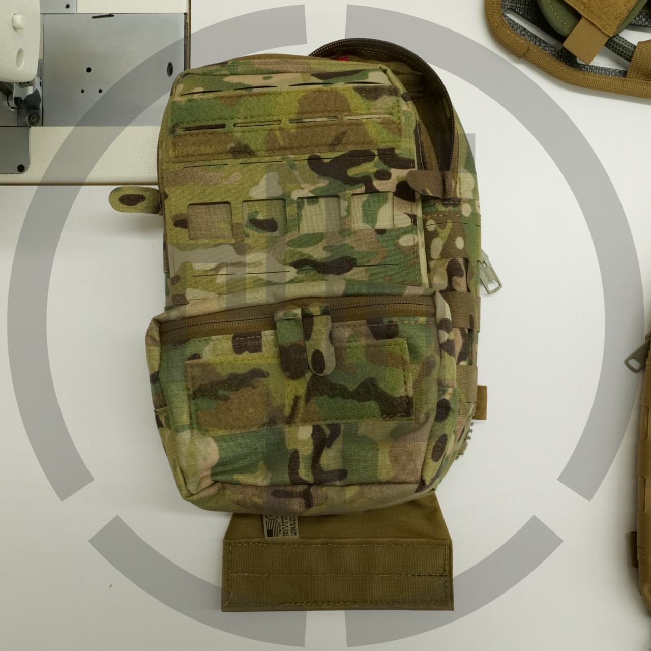 JPC 2.0 Medium Multicam Back Panel Sample, Hydro + Load Carriage