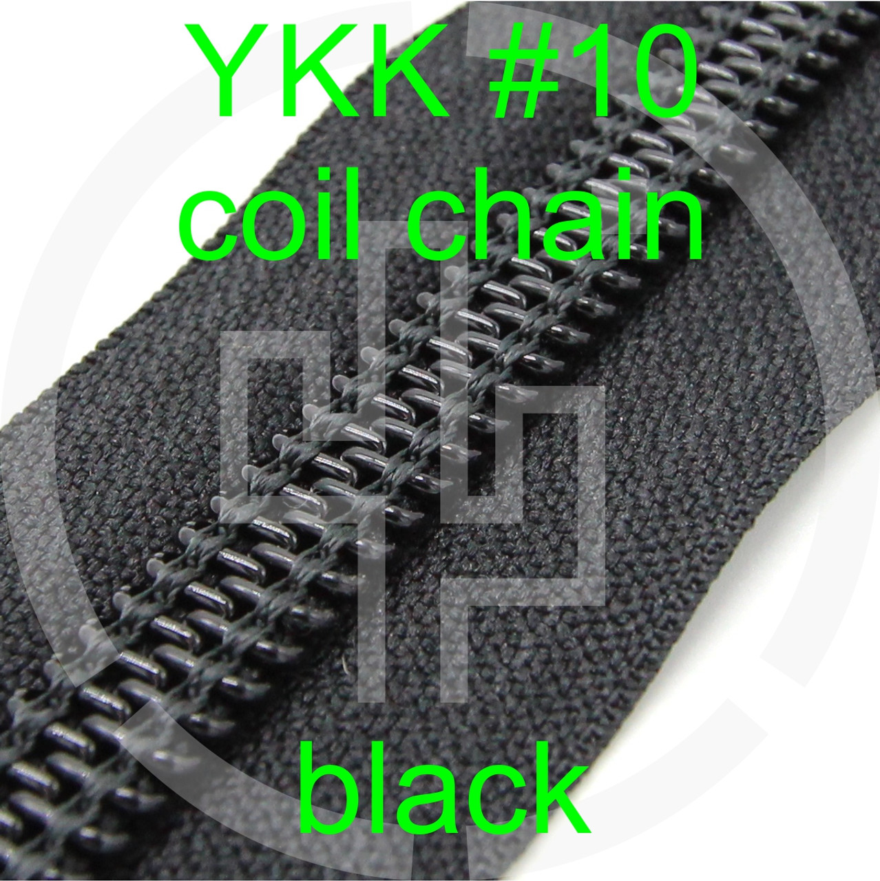 3 Nylon Zipper Chain By The Yard (Continuous)