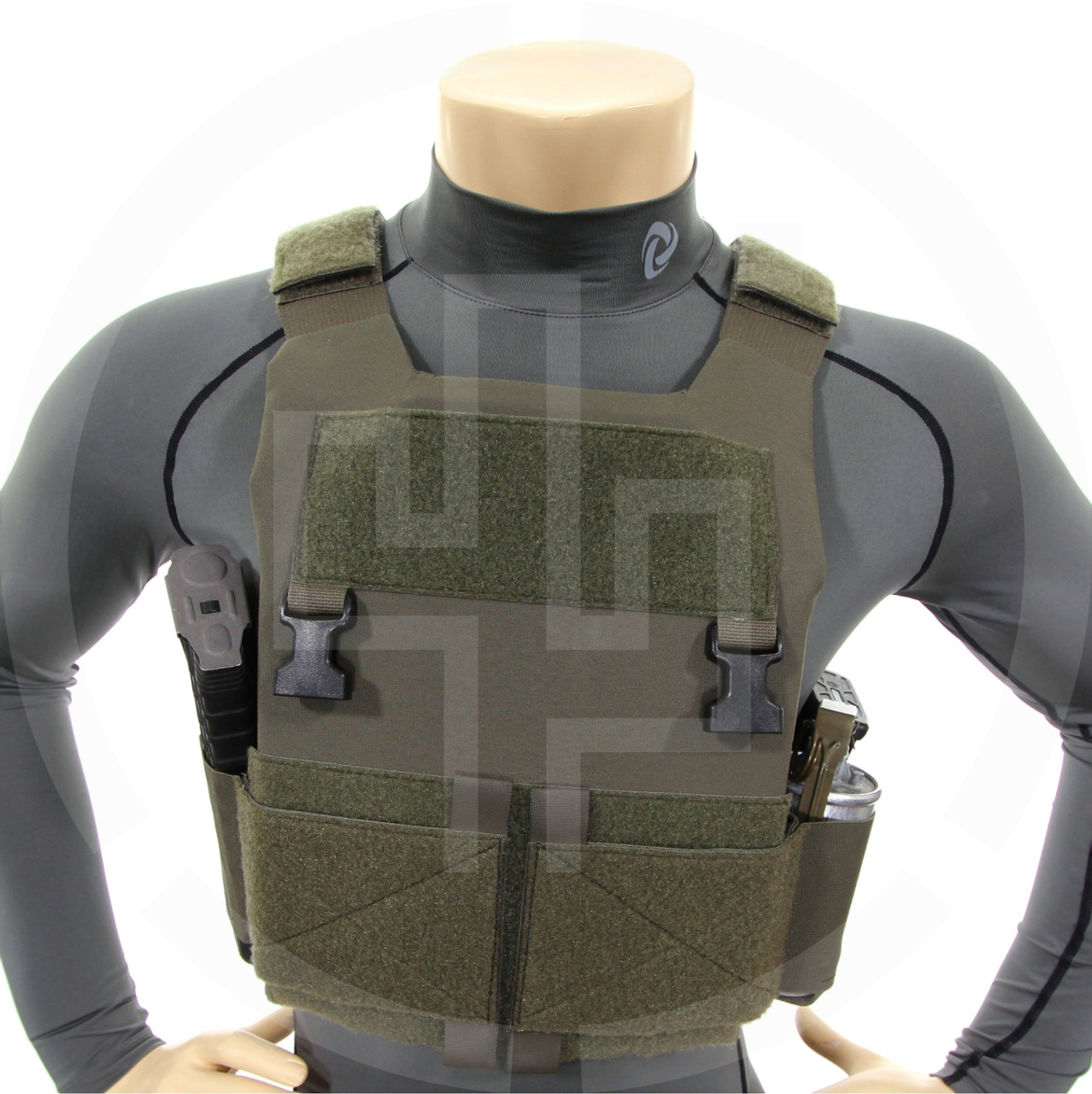 LV-119 Low Vis Slick Plate Carrier Tactical Vest Airsoft Military