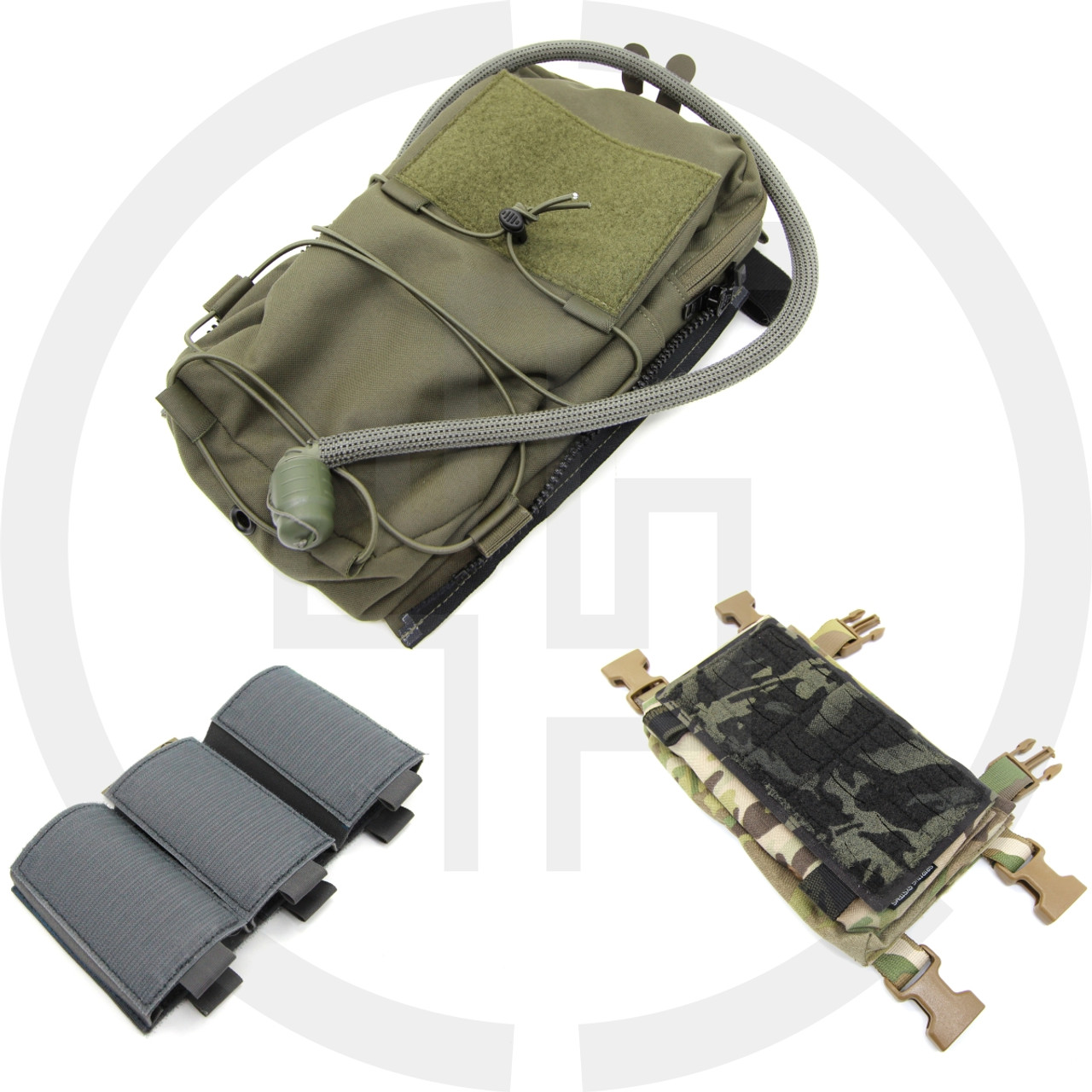 LV-119 Rear Overt Plate Bag - Spiritus Systems