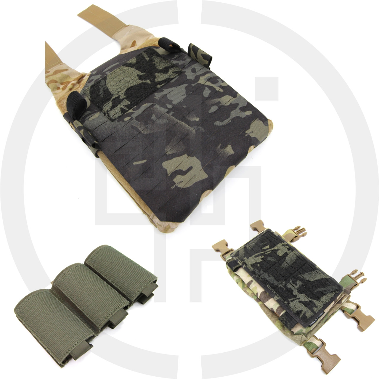 LV-119 Front Overt Plate Bag - Spiritus Systems