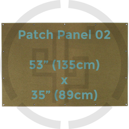 Morale Patch Panel 02 53" (135cm) x 35" (89cm)