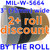 MIL-W-5664 3 inch (75mm) nylon woven elastic BY THE ROLL Solution Dyed Berry Compliant MIL-W-5664 Type II Class I