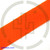 50 yards VELCRO® Brand 4" wide Loop 1000, orange, Berry compliant, 50 yards