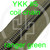 #5 YKK 5/8 ranger green milspec zipper zipper chain