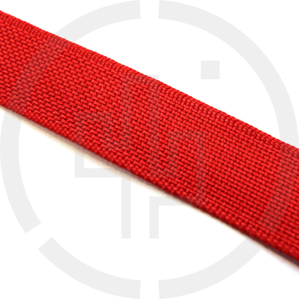 RED 1 inch (25mm) A-A 55301 nylon webbing BY THE YARD Berry compliant