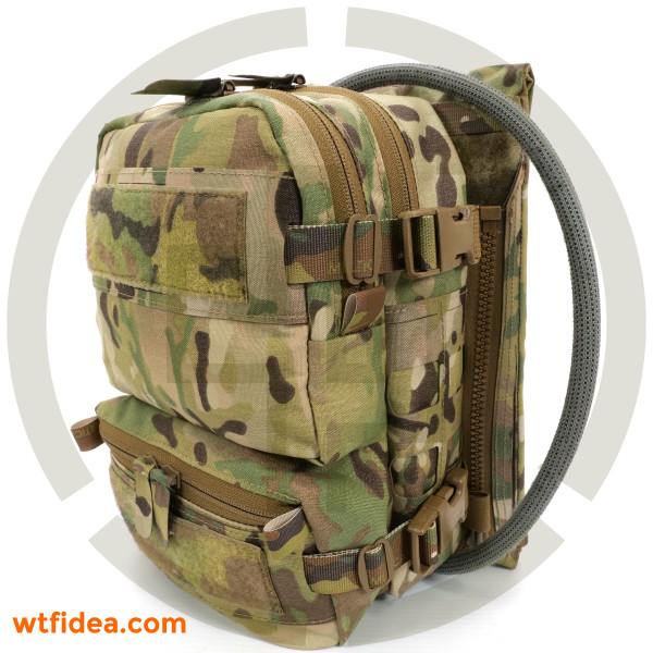 Zip-On Back Panel 74.1 Hydration + Load Capacity for Spiritus Systems Overt