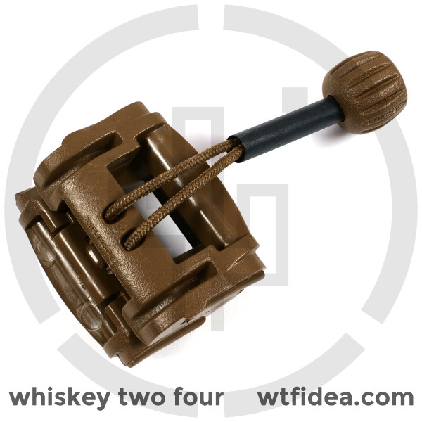 Duraflex USA Taktic Buckle, 1" / 25mm, coyote brown, US made, Berry compliant