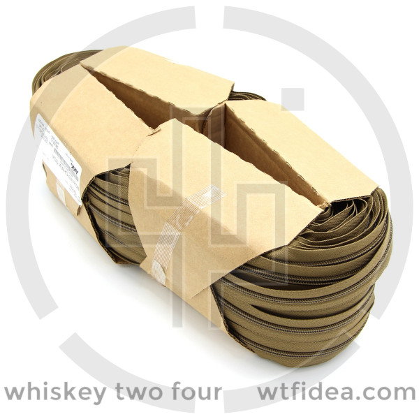 219 yards / 200 meters 3/4" #5 YKK GOV milspec A-A-55634 zipper chain BY THE ROLL