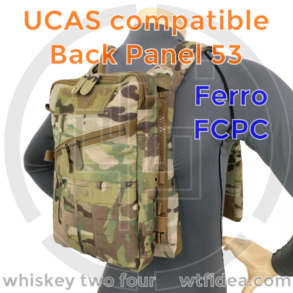 UCAS Compatible Back Panel 53 Hydration Carrier