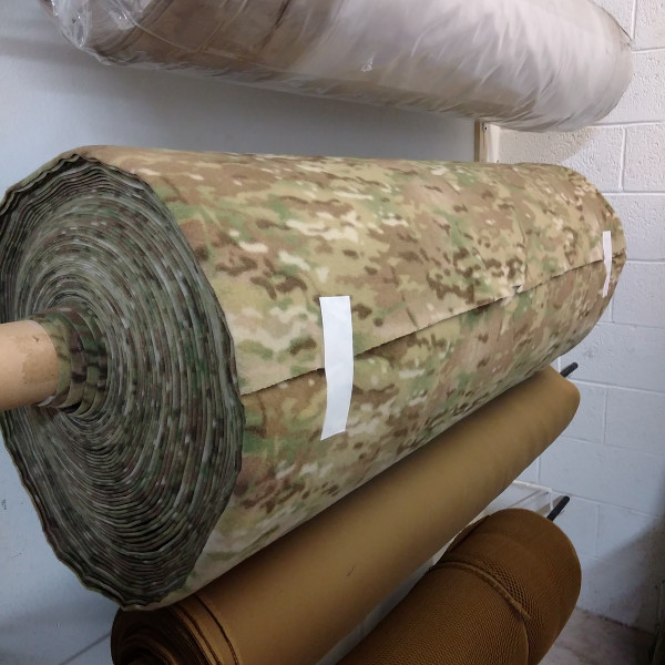 Multicam Printed 54" wide Velcro loop PER YARD