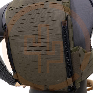 PALS (MOLLE) Zip-On Back Panel 64 for WTF Plate Carrier 24
