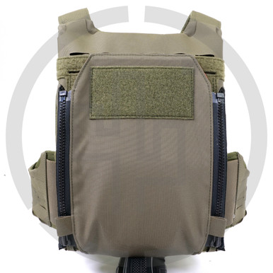 PALS (MOLLE) Zip-On Back Panel 64 for WTF Plate Carrier 24