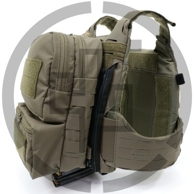 Hydration + Load Capacity Zip-On Back Panel 74 for WTF Plate