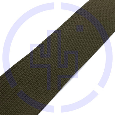 Ranger Green Solution Dyed A-A 55301 MilSpec Nylon 1 inch (25mm) Webbing  Berry Compliant