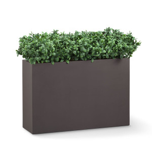 UV Outdoor Rated Azalea Shrub Divider in Planter UV Outdoor Rated Azalea Shrub Divider in Planter