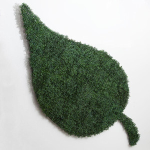 UV Outdoor Rated Custom Living Wall Shapes- Leaf motif UV Outdoor Rated Custom Living Wall Shapes- Leaf motif