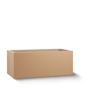 Modern Fiberglass Rectangular Planters