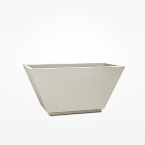 Marek Fiberglass Tapered Rectangular Planter Marek Fiberglass Tapered Rectangular Planter