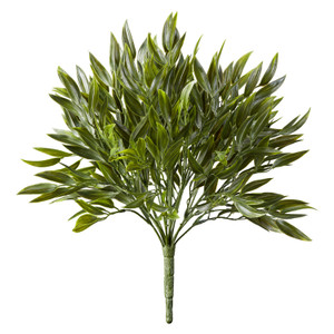 UV Outdoor Rated 15" Ruscus Bush UV Outdoor Rated 15" Ruscus Bush