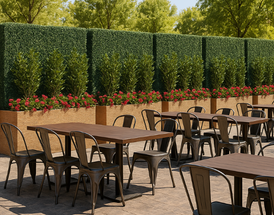 Faux Plants in Planters: The Smart, Stylish Solution for Privacy and Design Faux Plants in Planters: The Smart, Stylish Solution for Privacy and Design