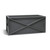 Xander Fiberglass Rectangular Planter in charcoal