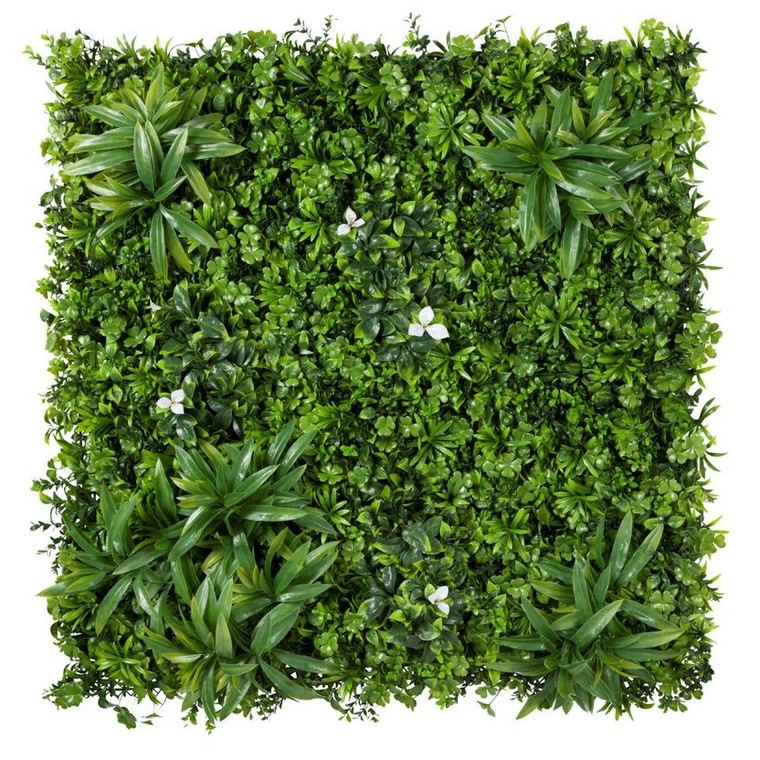 40" Square UV Outdoor Rated Mixed Foliage Tile