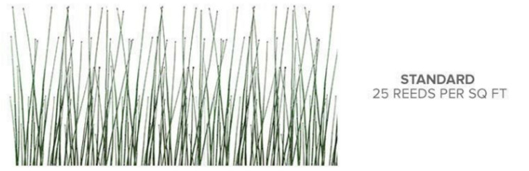 Exterior Rated UV Fade Resistant Horsetail Reeds by the Square Foot ...