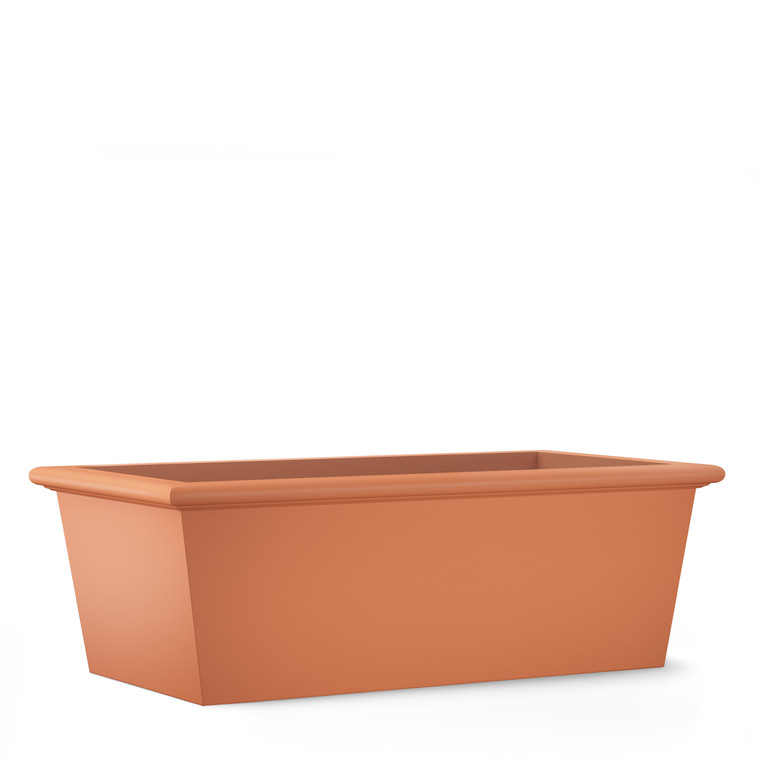 Tuscana Fiberglass Tapered Rectangle Planter