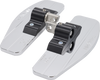 THRASHIN SUPPLY CO. Mini Floorboards Chrome TSC-2025-3 for Male-Mount Footpeg Supports