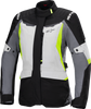 Alpinestars Stella ST-1 Waterproof Jacket - Ice Gray/Black/Yellow Fluo 2XL (Part #3210325-9145-2X)