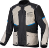 Alpinestars Andes Air Drystar? Jacket - Black/Laurel Gray/Bright Blue, Large (Part #3207924-1479-L)
